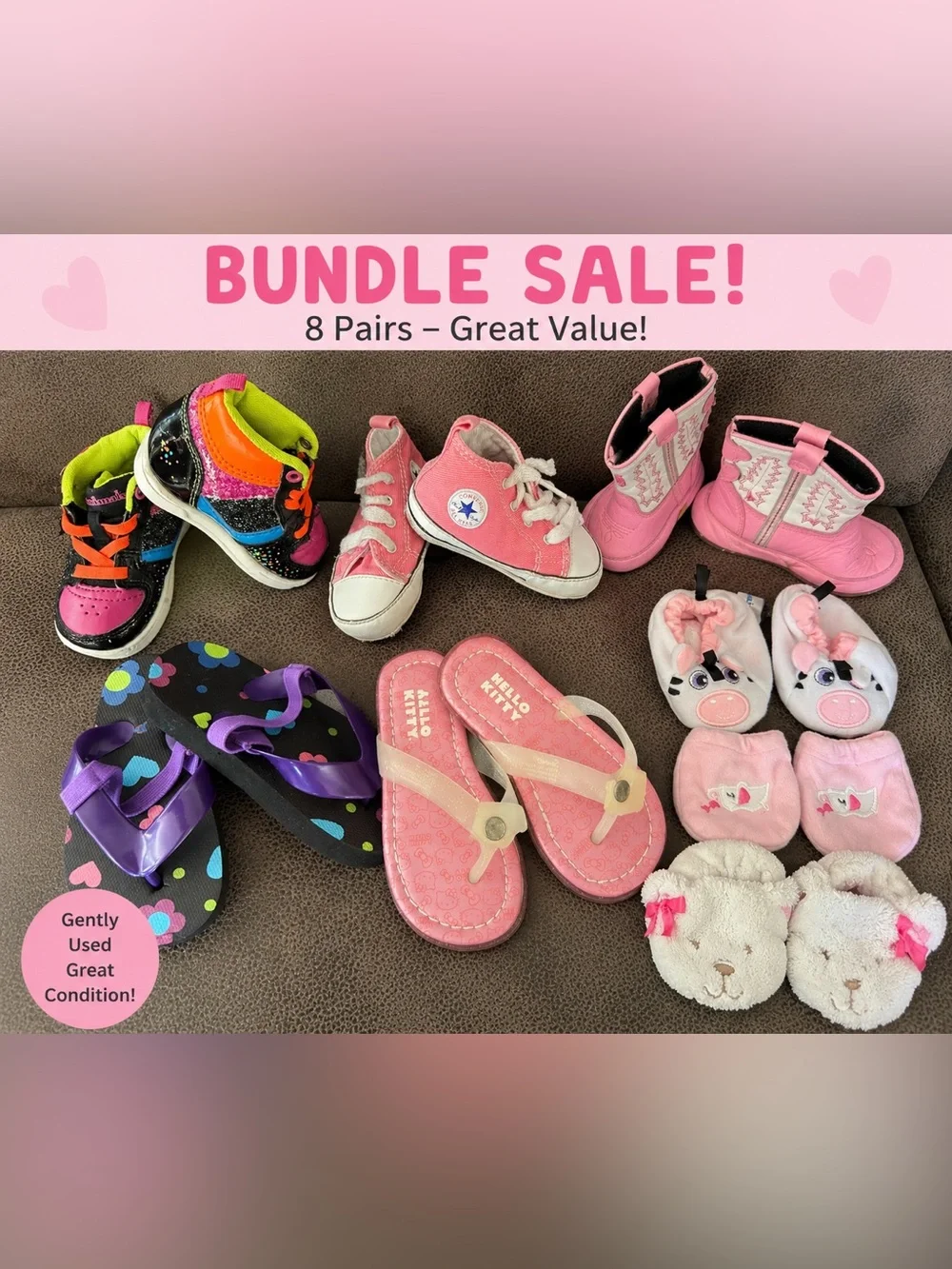 Assorted Kids Shoe Bundle